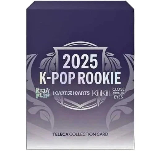 2025 Teleca K-Pop Rookie Trading Card Hobby Box