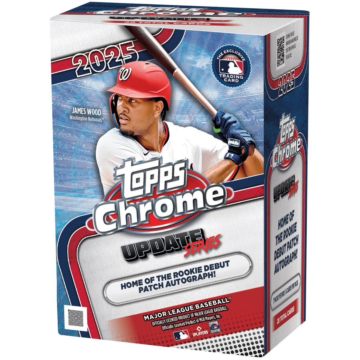 2025 Topps Chrome Update Series Baseball Blaster Value Box