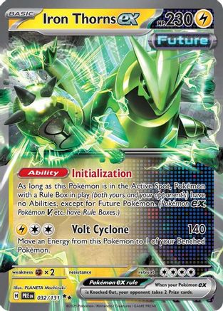 Iron Thorns ex 32 - SV Prismatic Evolutions Holofoil