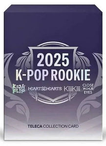 2025 TELECA K-POP ROOKIE COLLECTION HOBBY BOX