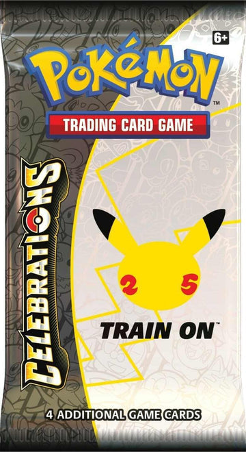 pokemon tcg 25th anniversary booster box Celebrations: Pack:Pack 2 Mono blue humans deck me05