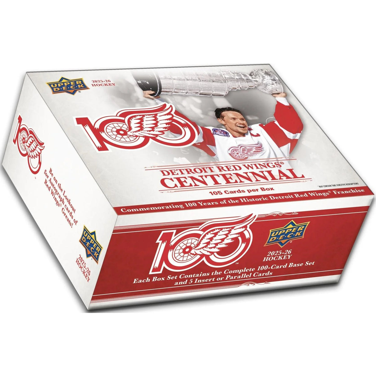 2025-26 Upper Deck Detroit Red Wings Centennial Box Set
