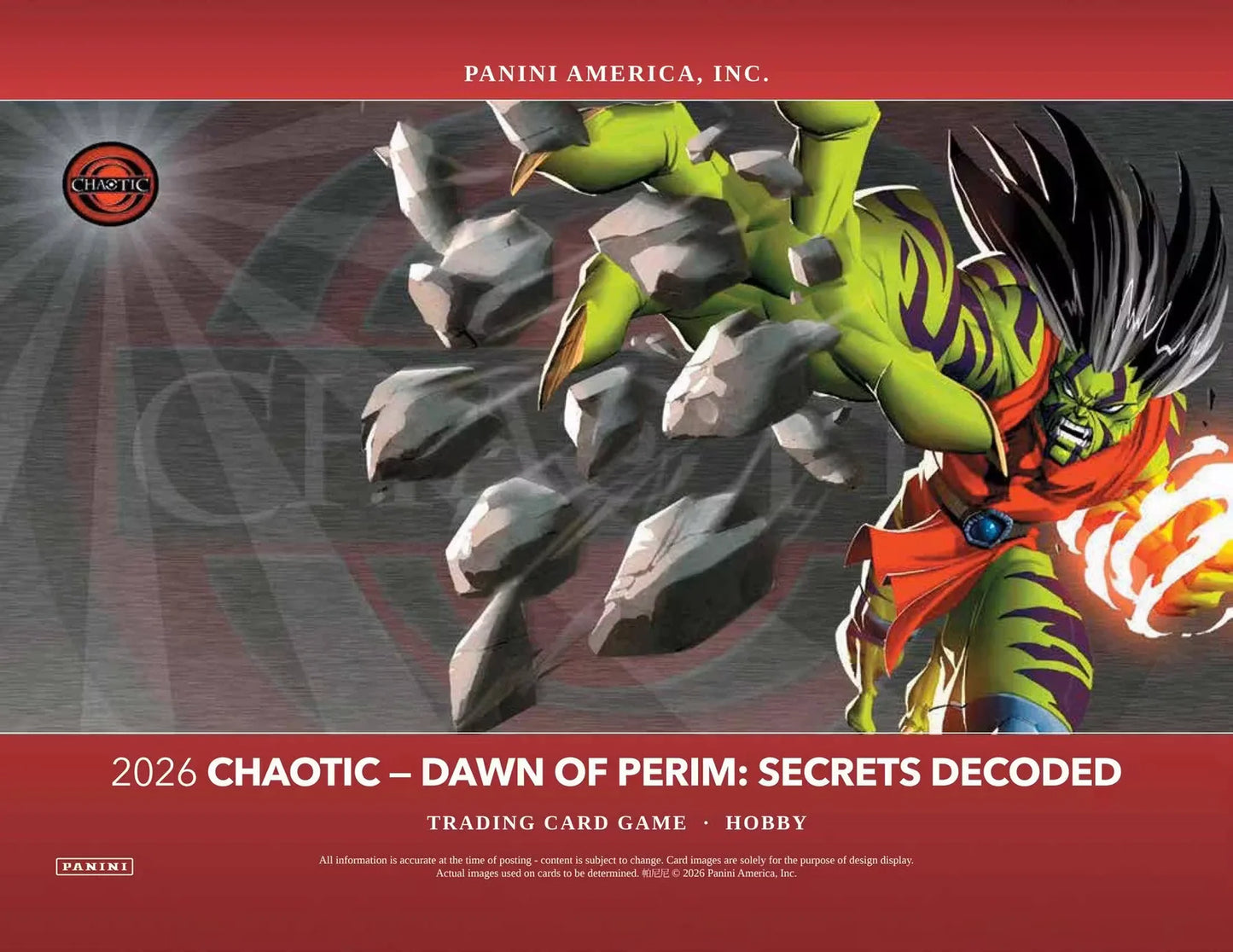 Chaotic - Dawn of Perim: Secrets Decoded - Foundation Deck (Pre-Order)