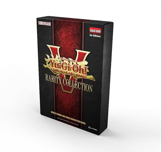 Yu-Gi-Oh! TCG Rarity Collection Tuck Box (5 Packs, All Foil Cards) – 1st Edition