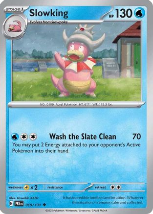 Slowking 19 - SV Prismatic Evolutions Reverse Holofoil