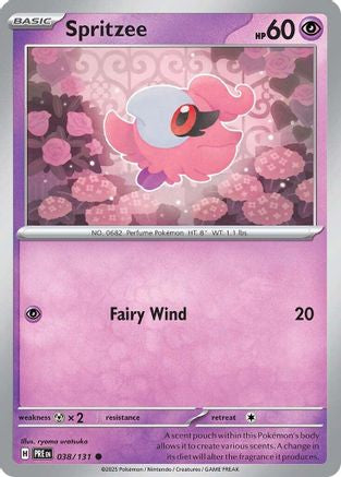 Spritzee 38 - SV Prismatic Evolutions Reverse Holofoil