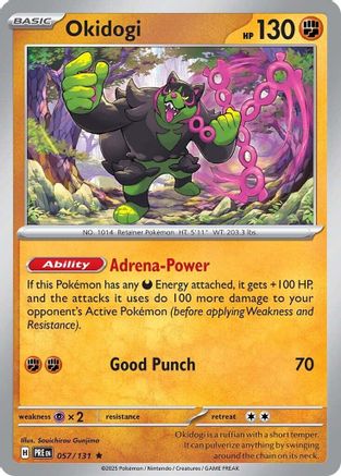 Okidogi 57 - SV Prismatic Evolutions Reverse Holofoil