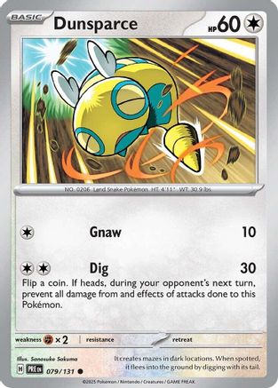 Dunsparce 79 - SV Prismatic Evolutions