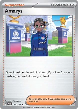 Amarys - 093/131 93 - SV Prismatic Evolutions Reverse Holofoil