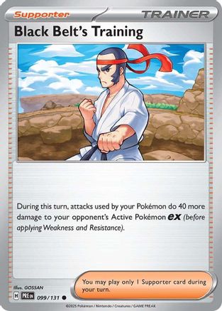 Black Belt's Training - 099/131 99 - SV Prismatic Evolutions