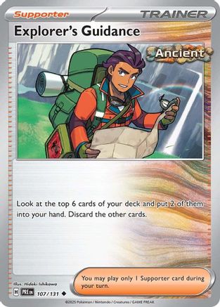 Explorer's Guidance 107 - SV Prismatic Evolutions Reverse Holofoil