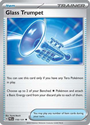Glass Trumpet 110 - SV Prismatic Evolutions Reverse Holofoil