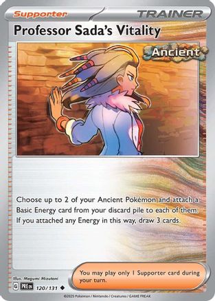 Professor Sada's Vitality 120 - SV Prismatic Evolutions Reverse Holofoil