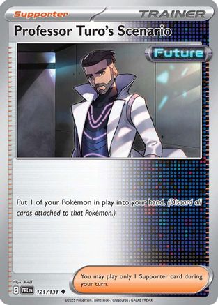 Professor Turo's Scenario 121 - SV Prismatic Evolutions Reverse Holofoil