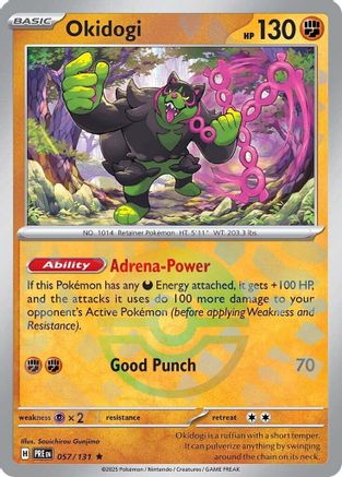 Okidogi (Poke Ball Pattern) 57 - SV Prismatic Evolutions Holofoil