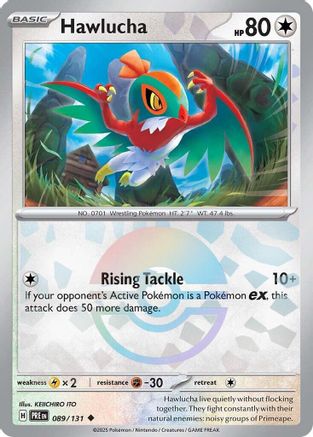 Hawlucha (Poke Ball Pattern) 89 - SV Prismatic Evolutions Holofoil