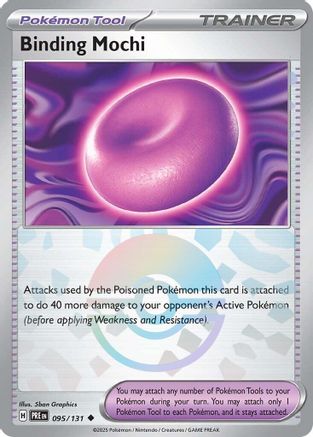 Binding Mochi (Poke Ball Pattern) 95 - SV Prismatic Evolutions Holofoil