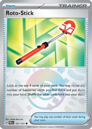Roto-Stick (Poke Ball Pattern) 127 - SV Prismatic Evolutions Holofoil