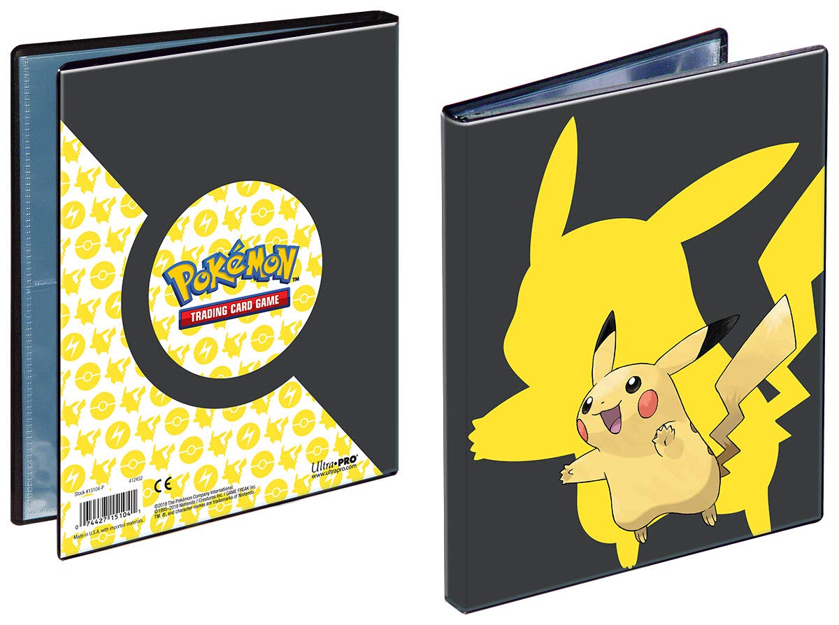 Ultra Pro Pikachu 9-Pocket Portfolio for Pokémon
