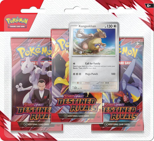 Pokémon TCG: Destined Rivals 3 Pack Blister (Assorted)