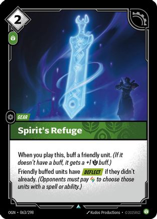 Spirit's Refuge (063/298) - Origins Foil