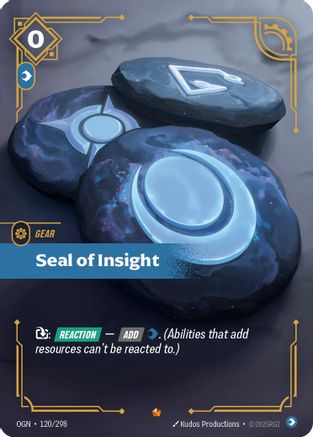 Seal of Insight (120/298) - Origins Foil