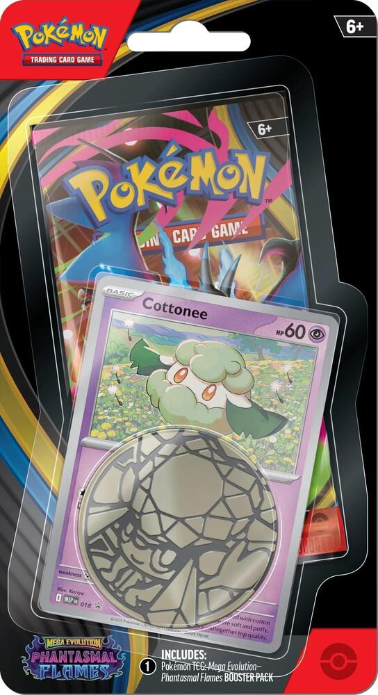 Pokémon TCG: Phantasmal Flames - Single Pack Blister (Cottonee)