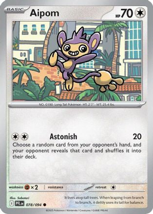 Aipom 78 - ME02 Phantasmal Flames