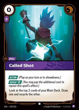 Called Shot (122/221) - Spiritforged Foil