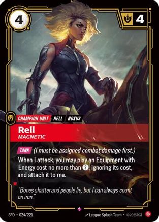 Rell - Magnetic (024/221) - Spiritforged Foil