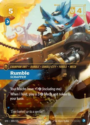 Rumble - Scrapper (089/221) - Spiritforged Foil