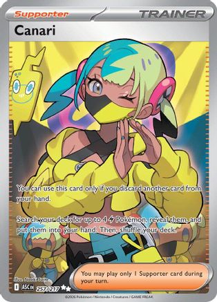 Canari - 257/217 257 - ME Ascended Heroes Holofoil