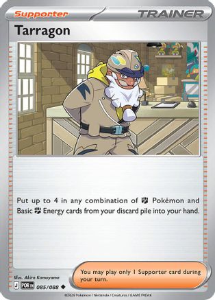 Tarragon - 085/088 85 - ME03 Perfect Order Reverse Holofoil