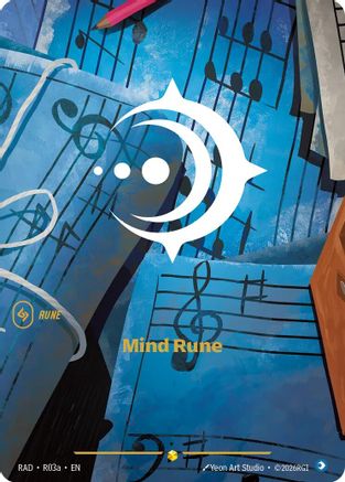 Mind Rune (R03a) (R03a) - Radiance Foil