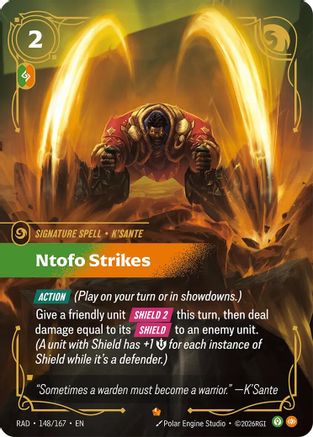 Ntofo Strikes (148/167) - Radiance Foil