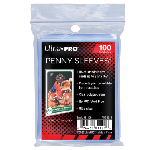 Ultra Pro Penny Sleeves Soft Trading Card Protectors (100ct)