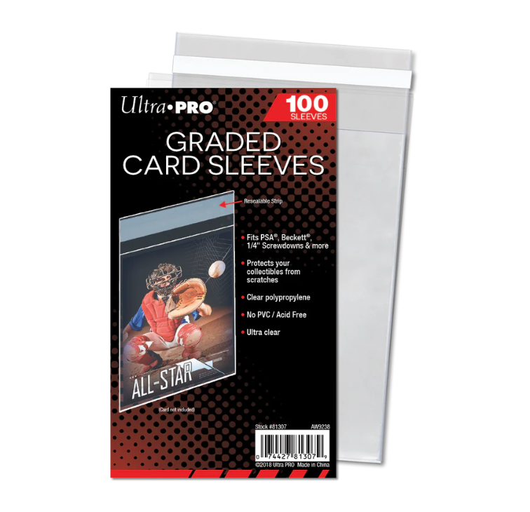 Ultra Pro Graded Card Resealable Sleeves (100ct)