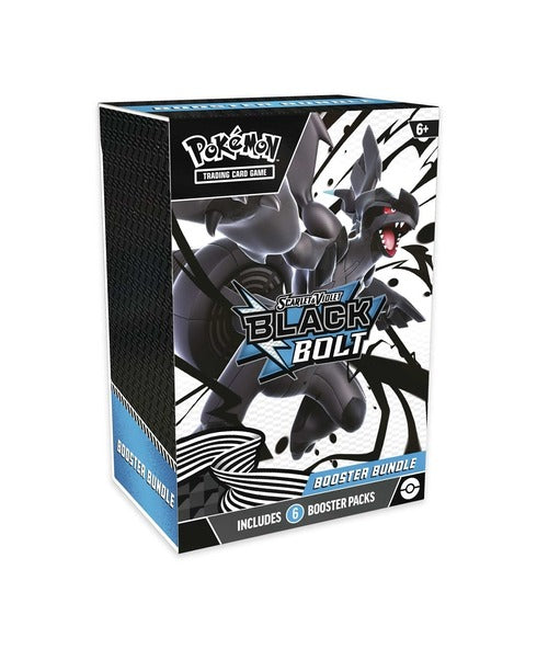 Pokémon SV10.5: Black Bolt Booster Bundle (6 Packs)