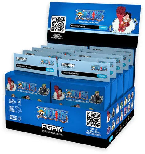 FiGPiN Mini Mystery One Piece Series 4 Display Box