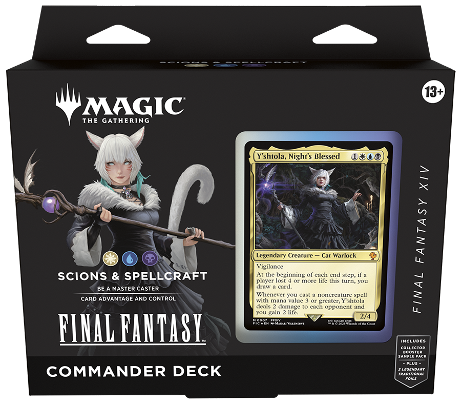 Final Fantasy Commander Deck Scions Spellcraft | Magic The Gathering
