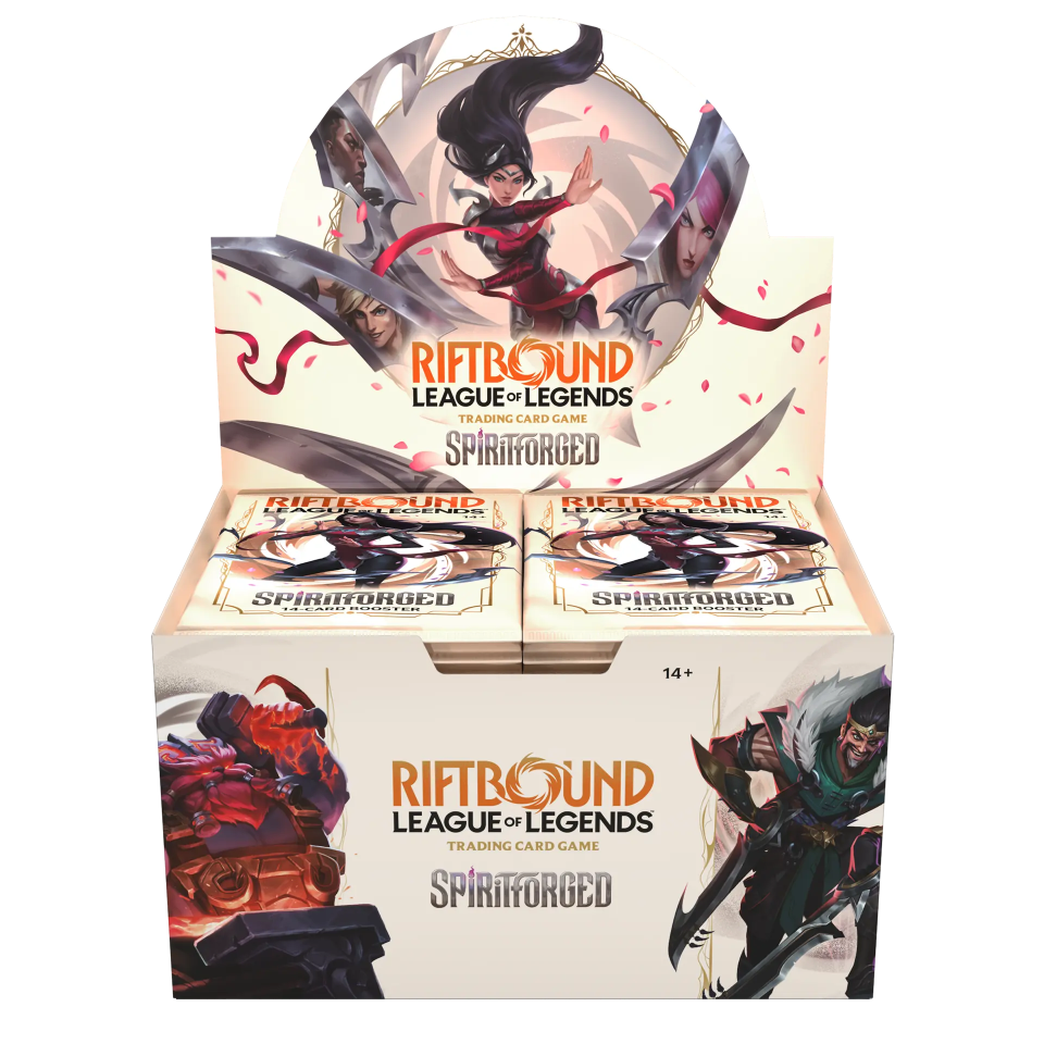 RIFTBOUND: LEAGUE OF LEGENDS TCG SPIRITFORGED BOOSTER DISPLAY