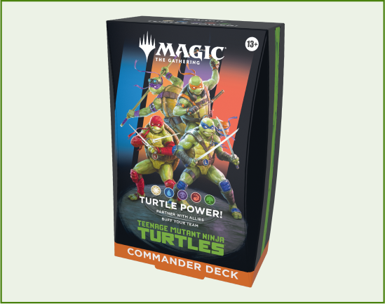 MTG - Universes Beyond: Teenage Mutant Ninja Turtles - Commander Deck - Turtle Power!