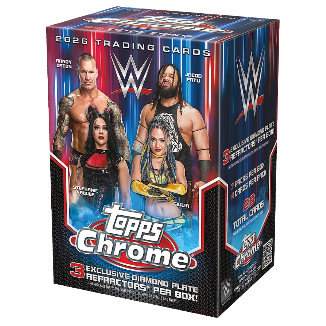 2026 Topps Chrome WWE - Value Blaster Box