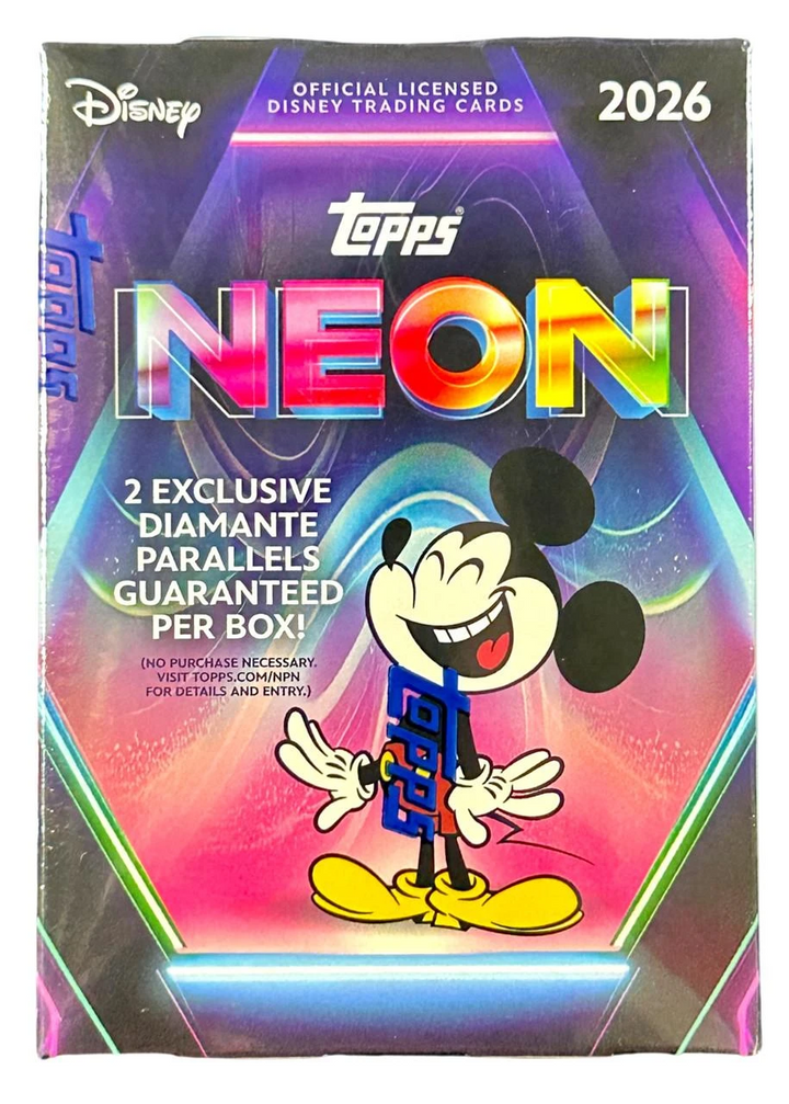 2026 Topps Disney Neon Value Box
