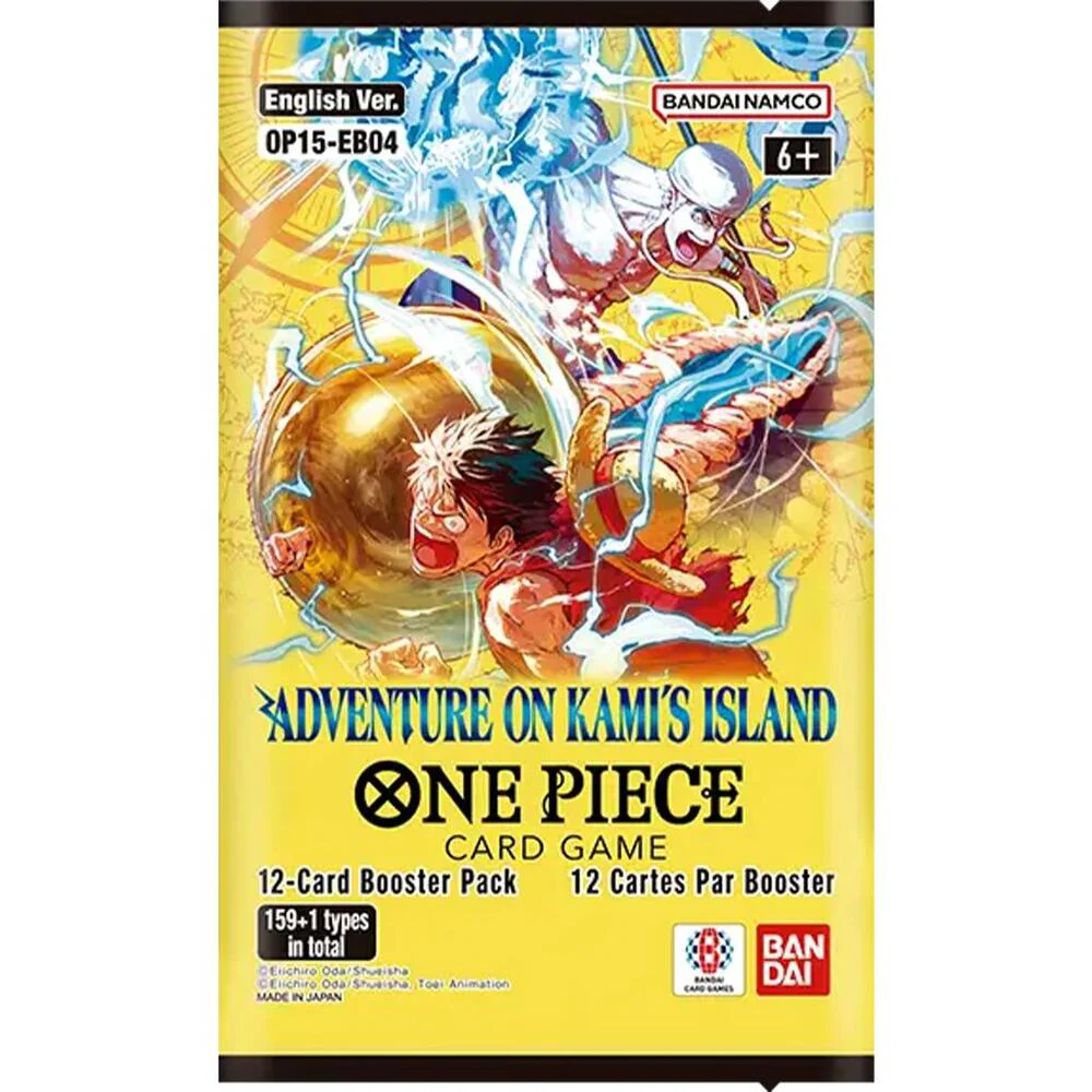 One Piece CG - Adventure on Kami’s Island 12 Card Booster Pack