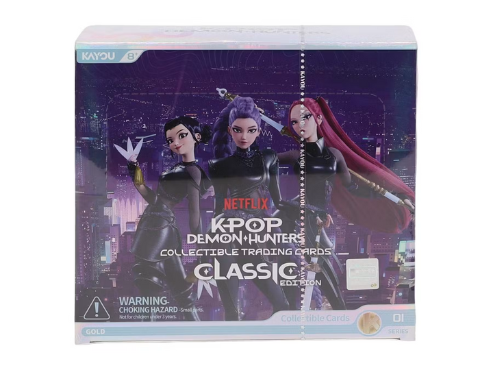 KAYOU KPOP DEMON HUNTERS COLLECTIBLE TRADING CARDS CLASSIC HOBBY BOX
