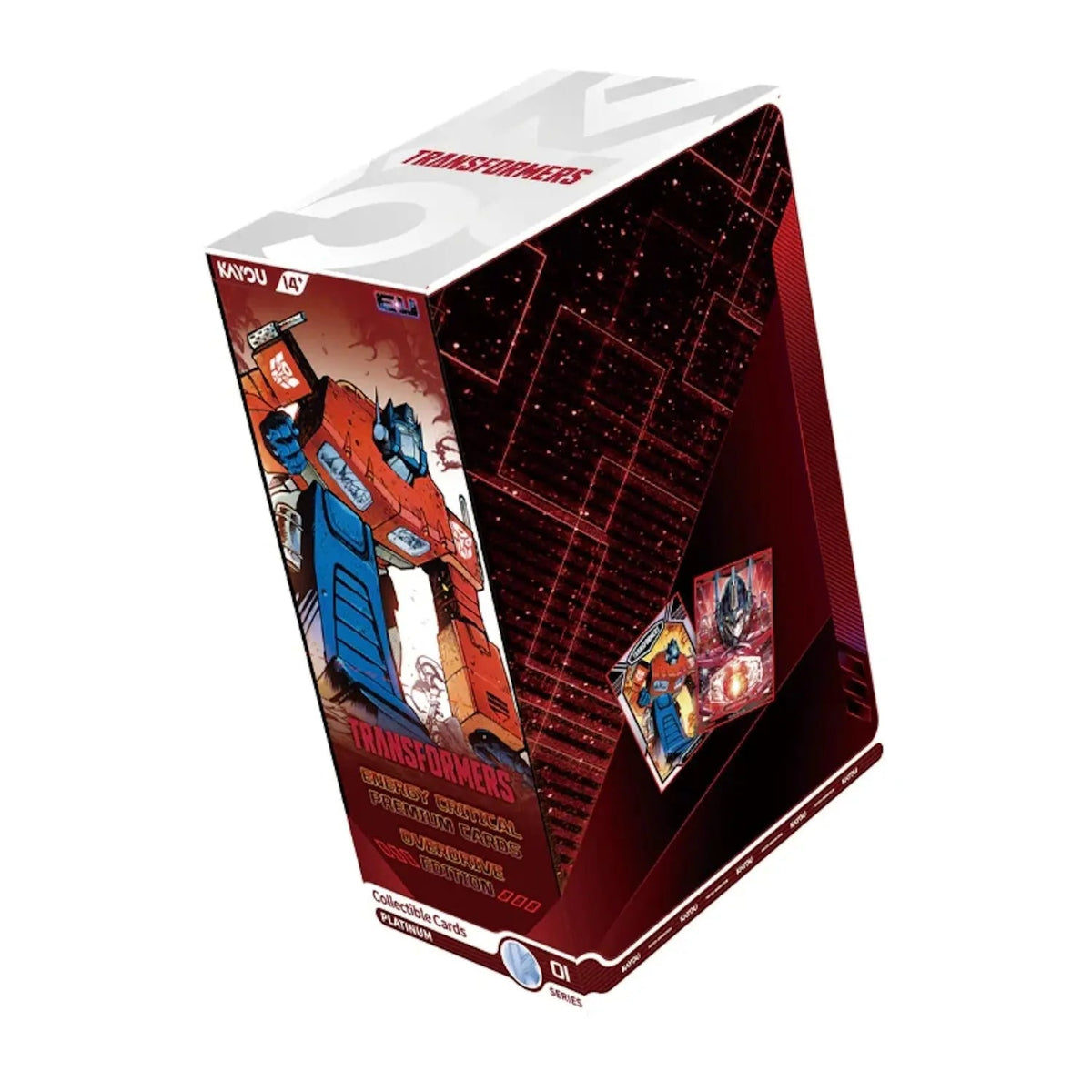 K Kayou Transformers Energy Critical Premium Cards Overdrive Edition Series 1 Booster Box