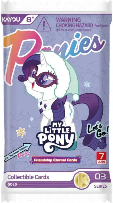 Kayou Collectible Cards: My Little Pony Friendship Eternal Fun Moment Edition Series 3 Booster Pack