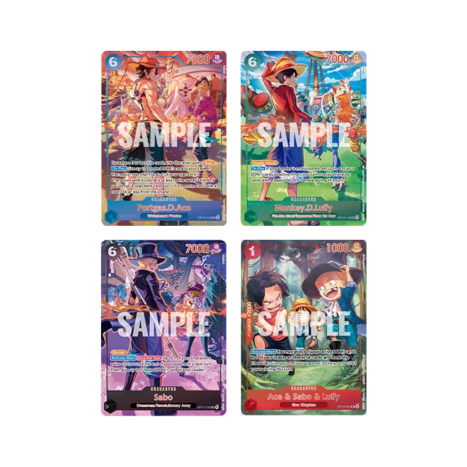 ONE PIECE CARD GAME English Version 3rd Anniversary Set