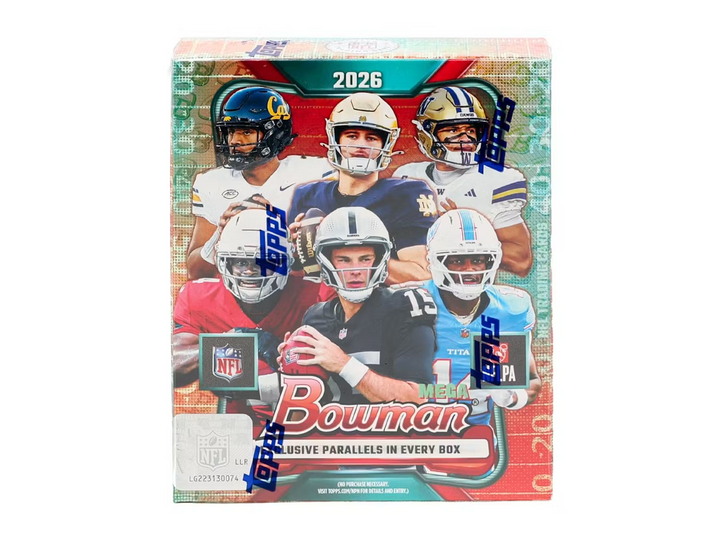 2026 TOPPS BOWMAN FOOTBALL MEGA BOX